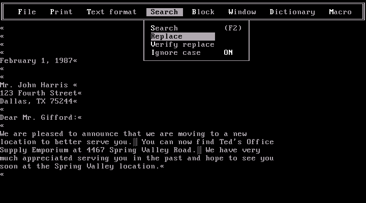 DAC-Easy Word II - Edit